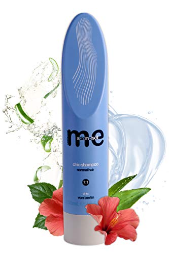 MeMademoiselle Chic Shampoo | Shampoo de Aloe Vera con extracto de queratina e hibisco y pantenol I Made in Germany (250 ml)