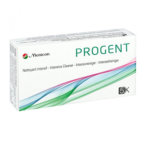 menicon progent SP – Limpiador intensivo, 5 ampollas, 1er Pack (1 x 5 unidades)