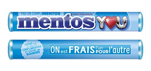 Mentos Mint, 1er Pack (40 x 38 g rollos)