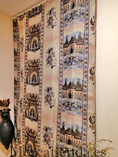 Mercatienda.es Cortinas de Calle Alhambra alpujarras de travillas, para Interior y Exterior del Hogar.