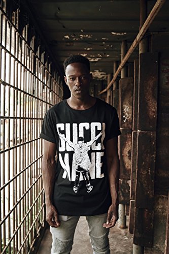 MERCHCODE Merch Código Hombre Gucci goldmane Victory tee – Camiseta, Hombre, Gucci Mane Victory tee, Negro, XX-Large