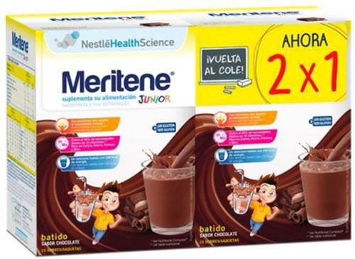 MERITENE - DUPLO MERITENE JUNIOR CHOCOLATE 2X1