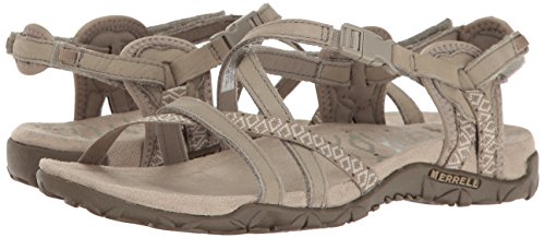 Merrell Terran Lattice Ii Tira de tobillo para Mujer, Beige (Taupe), 39 EU
