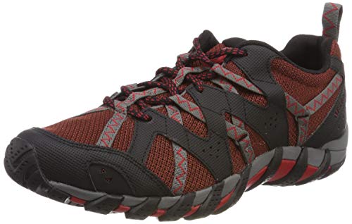 Merrell Waterpro Maipo 2, Zapatillas Impermeables para Hombre, Gris (Henna/Charcoal), 42 EU