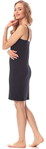 Merry Style Combinación Vestido Interior Mujer MS10-203 (Negro, XL)