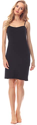 Merry Style Combinación Vestido Interior Mujer MS10-203 (Negro, XL)