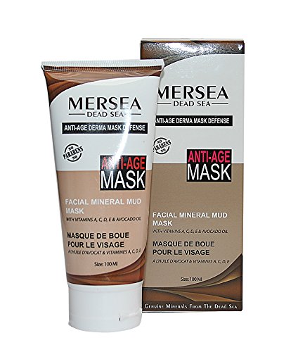 MERSEA Mar Muerto - Máscara de fango mineral con Vitamina E y Avokado - aceite, 125ml - Altamente eficaz Premium Cosmético - Direkt de Israel de Mar Muerto