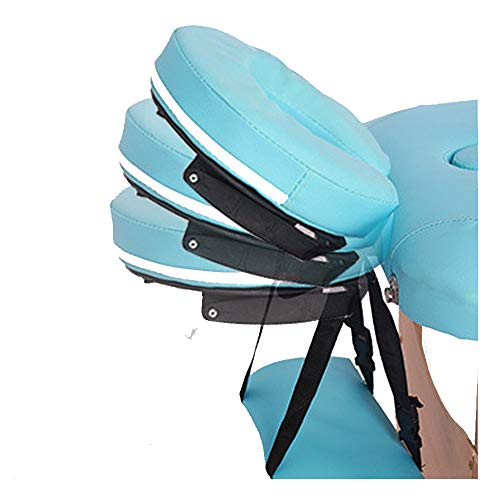 Mesa de Masaje Camillas de Masaje Plegable de 2 Secciones Camilla Portátil y Profesional con Patas de Madera Respaldo Regulable Bolsa de Transporte Reposacabezas y Apoyabrazos Desmontables