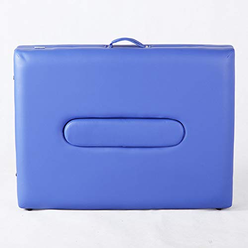 Mesa de Masaje de 2 Secciones Ligera Portátil Agujero largo Camilla de Masaje Mesa Terapeuta Tatoo Salón de Belleza Reiki Sanación Masaje Sueco