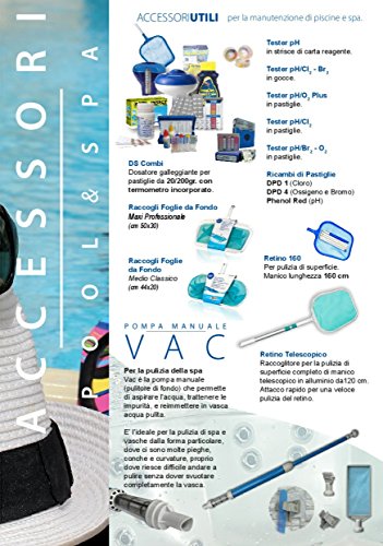 Metacril Antialgas Shock Doble acción + dosificador. Alga Clean Shock 1 litro para Piscina y SPA hidromasaje rígidos o inflables (Jacuzzi,teco, dimhora, intex,Bestway,ECC.) Envío inmediato.