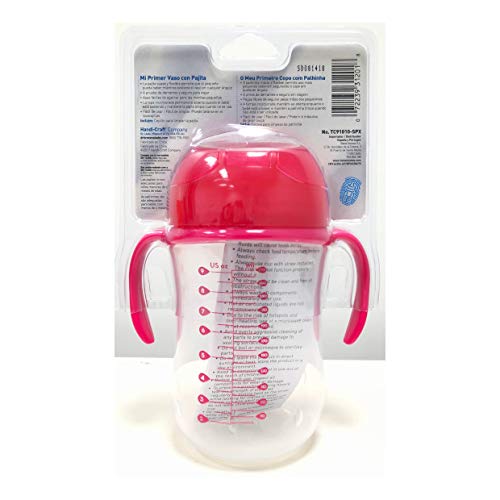 Mi primer vaso con pajita Dr. Brown´s 300ml. (colores surtido)