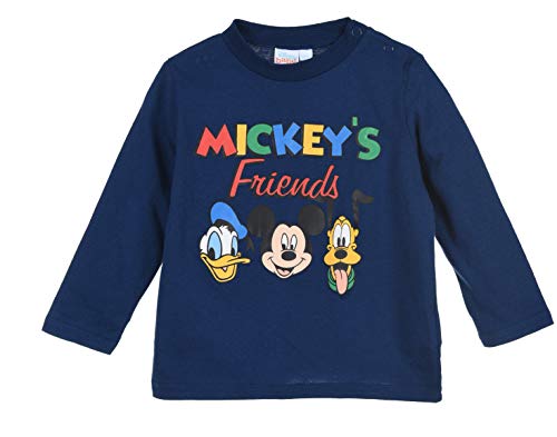 Mickey Mouse bebé-niños Camiseta de Manga Larga