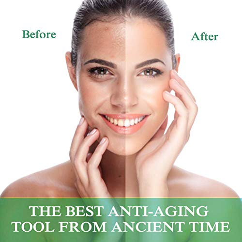 Microneedle Derma Roller 0.5 mm, Rodillo Facial Aleación de titanio 540 Micro agujas para cicatrices de acné, arrugas, antienvejecimiento, pigmentación (Amarillo)