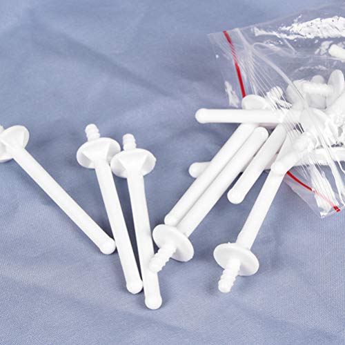 Milisten 40Pcs Aplicadores de Varillas de Cera para La Nariz Varilla de Cera de Plástico Varillas de Depilación para La Nariz Tiras de Limpieza de Fosas Nasales Desechables para Hombres Y Mujeres