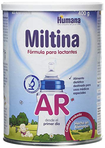 MILTINA AR, leche especial en caso de reflujo gastroesofágico desde el nacimiento, 400g
