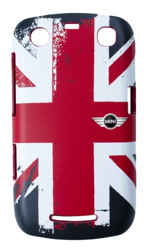 Mini Cooper - Carcasa rígida con diseño de bandera Reino Unido para BlackBerry 8520 y 9300