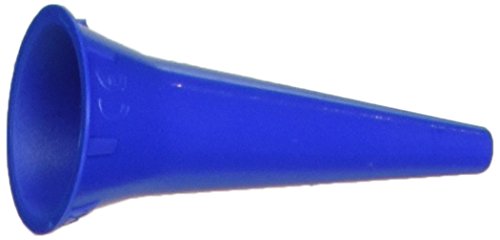 Mini espéculo auricular desechable de 2,5 mm de diámetro, color azul, paquete de 250 unidades, compatible con la línea «Mini» de Heine, Gima, Kawe y Riester