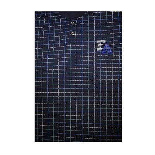 Mini kitten - Pijama de Hombre con Felpa de Algodón, Conjuntos Pijama Largo Calido para el Invierno, Camiseta con puño y Pantalones con puño.