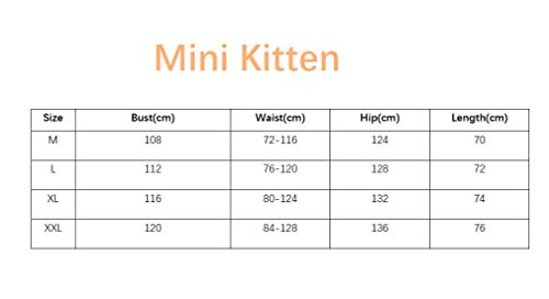 Mini kitten - Pijama de Hombre con Felpa de Algodón, Conjuntos Pijama Largo Calido para el Invierno, Camiseta con puño y Pantalones con puño.