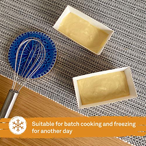 Mini moldes Desechables para Pasteles, Pan y Magdalenas en moldes de Papel marrón (Paquete de 50)