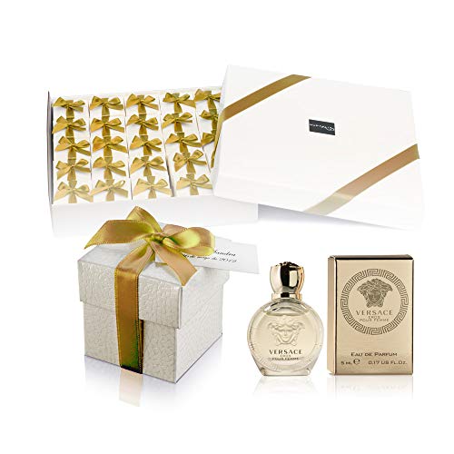 Mini perfumes de mujer como detalles de boda para invitados Versace Eros Woman Eau de parfum 5 ml. original
