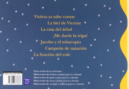 Minicuentos de vacas y jirafas para ir a dormir