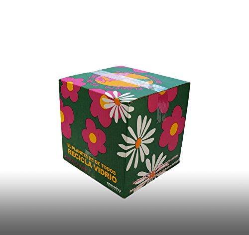Miniglu CUBO PARA RECICLADO DE VIDRIO Agatha Ruiz