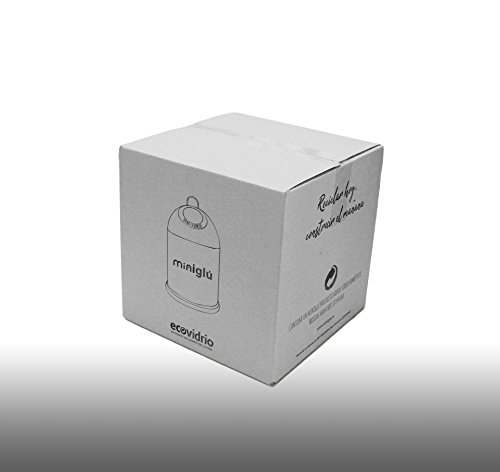 Miniglu Mini contenedor ovejitas para reciclaje de visrio