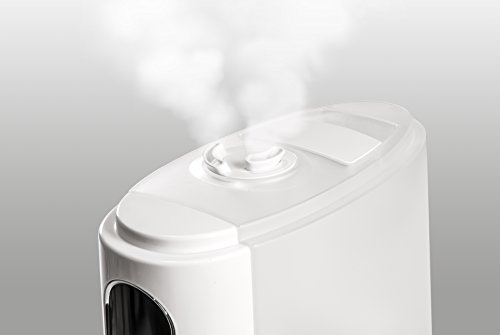 Miniland Humitouch Pure - Humidificador Ultrasónico Programable, con Ozonizador y Aromaterapia, más de 50 Horas de Autonomía, capacidad 5L
