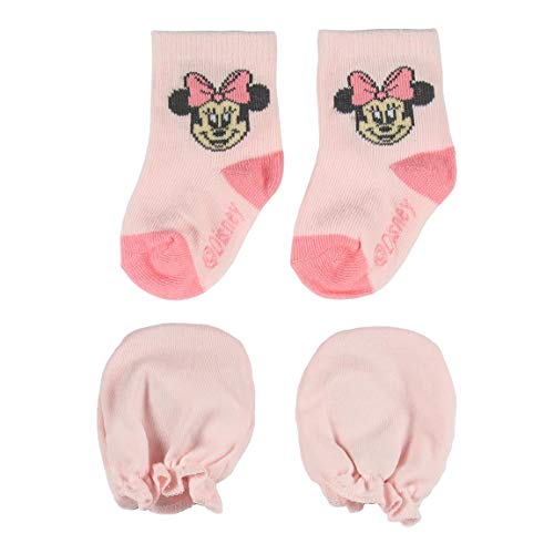 Minnie Mouse 2200005547 Set regalo bebés, Rosa, 1 A 3 meses