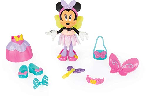 Minnie Mouse- Minnie Fashion Doll Hada Juguete, Color variado, Talla unica (China 1) , color/modelo surtido