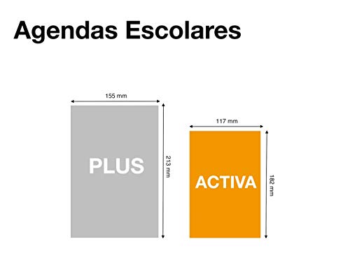 Miquelrius agenda escolar con espiral 2019 2020 semana vista shiny español 117x182 mm