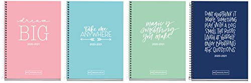 MIQUELRIUS - Agenda Escolar Write Curso Lectivo 2020-2021, Español, Semana Vista, Tamaño 117x174 mm, Papel 70 g, Cubierta cartón extraduro, Color Rosa