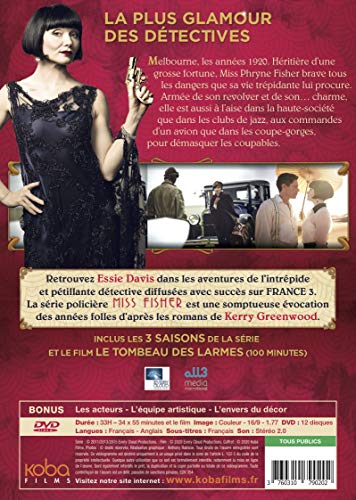 Miss fisher enquête, l'intégrale : 34 épisodes + film [Francia] [DVD]