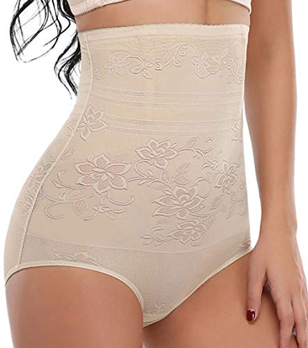 MISS MOLY Bragas Fajas Reductoras Cintura Alta Mujer Braguitas Moldeadoras Adelgazante Abdomen Steel Boned Invisible Shapewear Control de Barriga Ropa Interior Levanta Glúteos Lencería Talla Grande