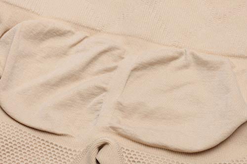 MISS MOLY Moldeadora Braga Faja Reductora Adelgazante Braguita Cintura Alta Abdomen Panty Shapewear 4x 9cm Acero Shaping Push up Butt Lifter Pantalón Elástico Invisible Body Shaper Lenceria para Mujer