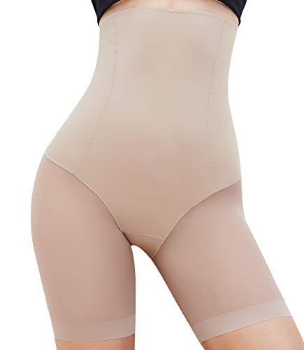 MISS MOLY Moldeadora Braga Faja Reductora Adelgazantes Braguita Moldeadora Cintura Alta Pantalones Body Moldeador sin Costuras Body Shaper Elástico Cómodo Lenceria para Mujer