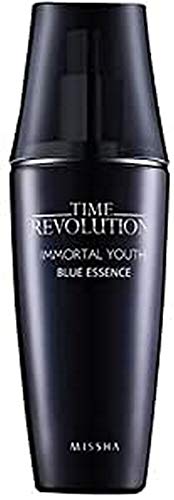 Missha Time Revolution Immortal Youth Blue Essence 80 ml Mujeres 200ml laca para el cabello