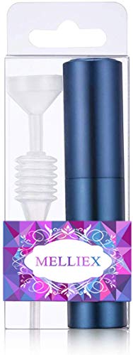 MissSpicy Perfume Atomiser Bottles - Refillable, for Travel, Mini Portable and Aftershave - Spray Bottle with Funnel Pump and Pipette [blue] [10ml]