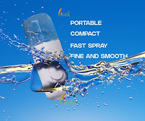 Mistik Vaporizador Facial Sauna Spa, Facial Vapor Spa Vaporizador Facial Vapor Térmico Nano Spray Nano Ionic Humidifier Facial Limpieza Profunda Poro Espinillas
