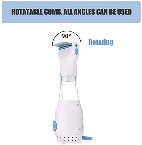 Mixbeek Eléctrico Piojos Peines, Peine De Piojos Eléctrico, Peine De Cepillo Eléctrico Herramienta De Limpieza De Mascotas Filtro De Captura Tratamiento No Invasivo Sin Químicos