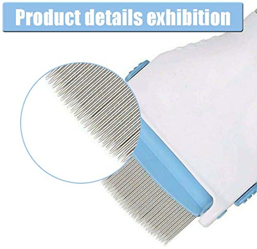 Mixbeek Piojos Peine, Limpiador De Vacío Eléctrica Mascota De Pelo Filtro, Profesional De Piojos Útiles De Limpieza
