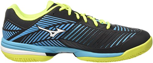 Mizuno Wave Exceed Tour CC, Zapatillas de Tenis para Hombre, Multicolor (Blueatollwhiteblack), 43 EU