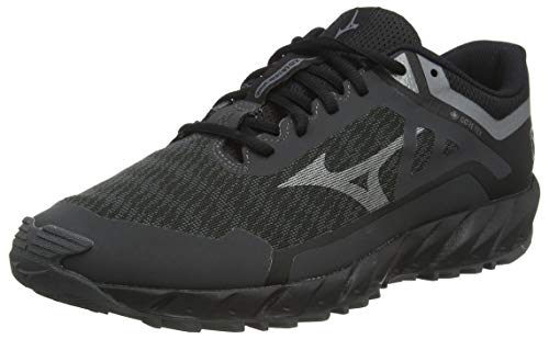 Mizuno Wave Ibuki 3 GTX, Zapatillas para Carreras de montaña para Hombre, Dshadow/Met Shadow/Negro, 44 EU