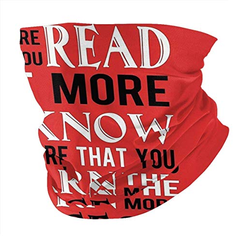 mjmhvfhtgdcgdcx Dr Suess The Places I'Ll Go Face Cover Bandanas Balaclava con 6 filtros