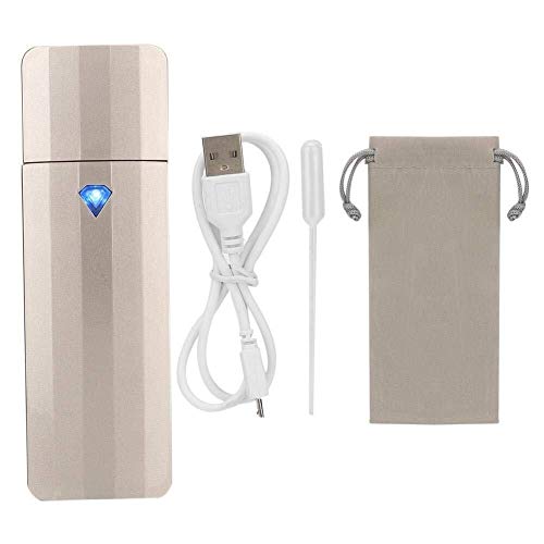 MKOIJN Vaporizador Facial Vapor Facial portátil de 9 ml Nano Ionic señor pulverizador Hidratante atomización Sauna portátil humidificador hidratante for el Maquillaje (Color : Gold)