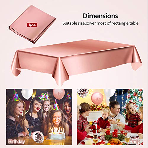 MMTX Globos De Cumpleaños 30 Años Feliz Cumpleaños Decoracion Regalo 18 Regalos Cumpleaños Mujer Oro Rosa con Guirnalda Banner De Cumpleaños Para Fiesta,Manteles,Confetti,Globos de Látex Impresos