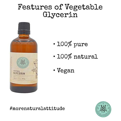 MNA Glicerina Vegetal Liquido 100ml - Ideal para recetas cosméticas