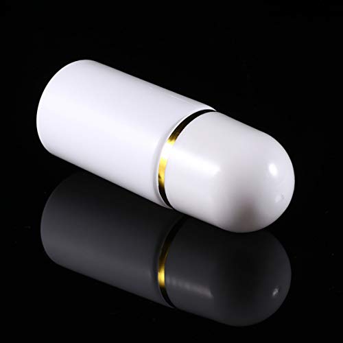 Mobestech 10 Piezas Botellas Vacías de Rollo de Plástico Botellas de Rodillo de Plástico Botellas de Desodorante de Rollo Recargables Contenedor de Desodorante DIY para Perfumes 50 Ml