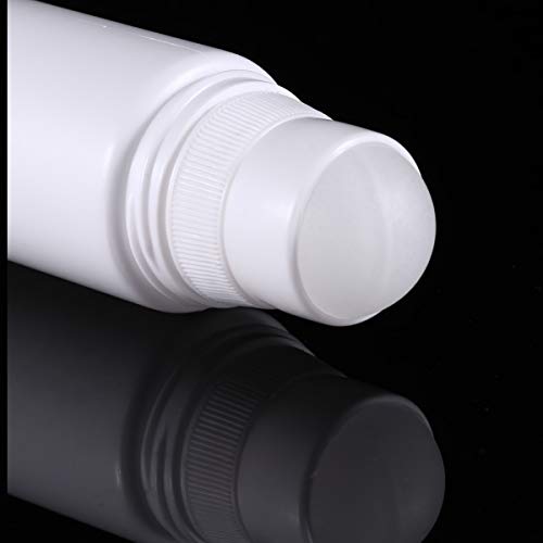 Mobestech 10 Piezas Botellas Vacías de Rollo de Plástico Botellas de Rodillo de Plástico Botellas de Desodorante de Rollo Recargables Contenedor de Desodorante DIY para Perfumes 50 Ml